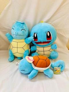 ポケモン ポケットモンスター ぬいぐるみ ゼニガメ もふぐっと 3個セット