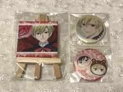 桜蘭高校ホスト部　くじメイト　缶バッジ　キャンバス　環　鏡夜 桜蘭高校ホスト部 くじメイト 缶バッジ キャンバス 環 鏡夜