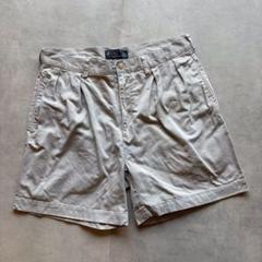 Polo Ralph Lauren 2タック ショーツ　グレー　34 L