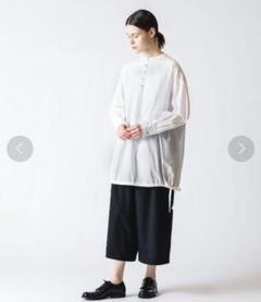極美品✨】mizuiroind ゆったりめリバティ柄フレアブラウス綿100%