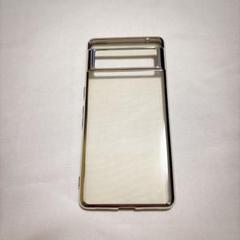 Google Pixel7Pro ケース カバー ソフトケース シルバー