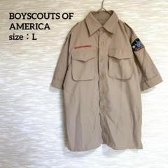 BOYSCOUTS OF AMERICA 半袖シャツ【L】レディース キッズ