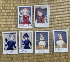 蓮ノ空女学院　1st ポラロイド風カード　6枚セット