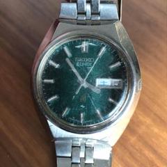 SEIKO ELNIX 0703-7080 カットガラス メンズ　腕時計