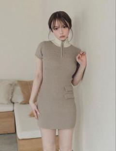 Andmary Leila knit mini dress - メルカリ