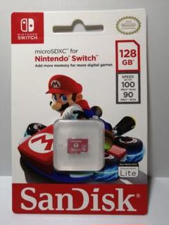 任天堂スイッチ 推奨品 マイクロSDカード サンディスク 128GB