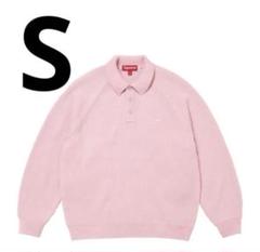 Supreme Small Box Polo Sweater Pink