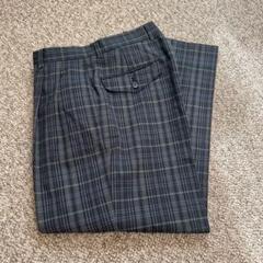 本間ゴルフ HONMADESIGN チェックパンツ 古着 80s90s