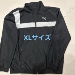 極美品　PUMA ナイロンジャケット　セットアップ　Lサイズ 美品】PUMA プーマ ナイロンジャケット メッシュ XL 黒/白