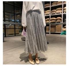 花柄 ロングスカート