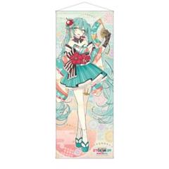 初音ミク 39Culture2020 等身大タペストリー　赤倉　world 今初音ミク(赤倉) 等身大タペストリー(World) 「COCOLLABO×ミク