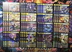 本能寺カレン　シノビ　メカ VR以下4コン　16種 64枚セット デッキパーツ