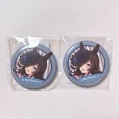 ウマ娘 ライスシャワー 缶バッジ 4th extra スノーウィ・インテグレティ