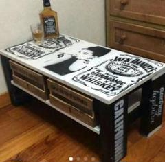 【新品】モノトーンオードリーアンティークテーブル