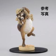 海洋堂　カプセルQ 画鬼盆景　鳥獣戯画　狸　フィギュア