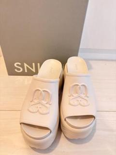 SNAIDEL スナイデル パンバーサンダル 厚底サンダル ミュール