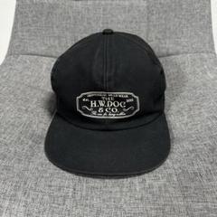 ブラック THE H.W.DOG&CO. TRUCKER CAP
