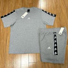 ＊新品未使用品【adidas】アディダス セットアップ上下セット Tシャツ XL