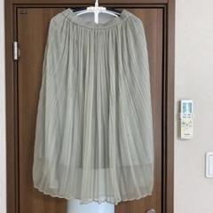 any sis レディースプリーツスカート　Lサイズ