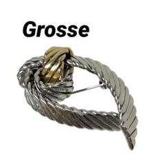 grosse✨️ グロッセ ペルレン ブローチ シルバー NEW ARRIVALS