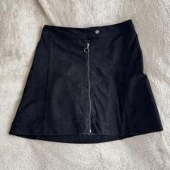 Bershka ブラックスエード風ミニスカートのサムネイル
