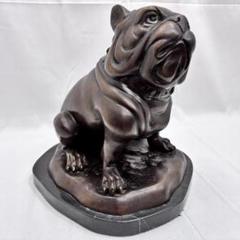フレンチブルドッグ Dog ブロンズ インテリア置物 約6Kg
