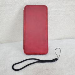 Oppo Reno7 A/OPPO Reno9 A ケース 手帳型 レッド