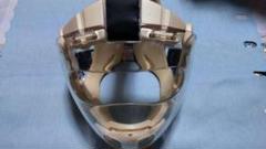 ミズノ メンホーⅣ 4 Lサイズ ジャンク 空手 グローブ オマケ 赤