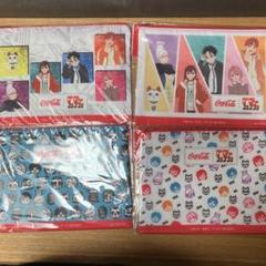 ダンダダン　コカ・コーラオリジナルフラットポーチ　4種