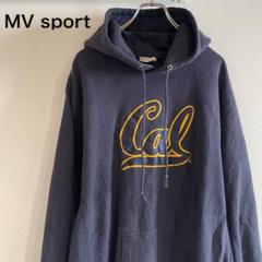 【レア】MVスポーツ パーカー カレッジ cal プルオーバー 刺繍 古着のサムネイル