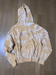 BLESSUパーカー logo hoodie イエローのサムネイル