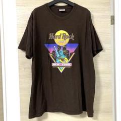 ハードロックカフェ　ニューヨーク　アメリカ製　XL ブラウン　トレンドカラー