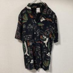 ZARA⭐️総柄⭐️レーヨン⭐️半袖⭐️シャツ