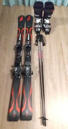 HEAD163cm スキー板ストック115cmセット‼︎