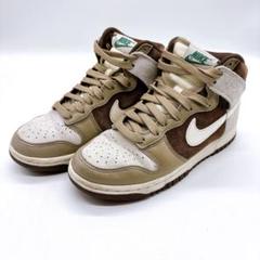 NIKE ダンクハイ ライトチョコレート 23センチ
