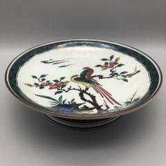 希少⭐️九谷焼 古九谷 松雲堂 松本佐吉作 飾り大皿24cm 希少美品 九谷焼 古九谷 松雲堂 松本佐吉作飾り大皿24cm骨董品
