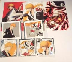 BLEACH 黒崎一護 セット ランドマークタワー 缶バッジ ポスカ