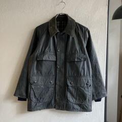 80S Barbour BEDALE NAVY 4つポケ 36 3ワラントのサムネイル