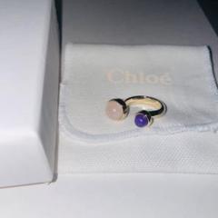 #Chloe #ジオメトリックデザイン クリスタルストーン装飾 #リング# Chloe #ジオメトリックデザイン クリスタルストーン装飾 #リング#