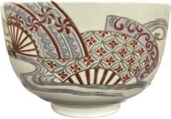 ♥未使用　茶碗　⑭　京焼　茶碗　田中深山　仁清　松の図　共箱付き　骨董　古玩 ♥未使用 茶碗 ⑭ 京焼 茶碗 田中深山 仁清 松の図 共箱付き