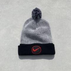 90s NIKE ナイキ ボンボン ニット帽 ブラック NIKE 90s ニット帽 ビーニー - メルカリ