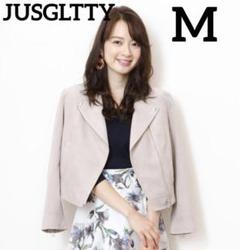 新品未使用 ジャスグリッティー フェイクスエード ライダースジャケット M 2025年最新】JUSGLITTY レザージャケット・ライダースの人気