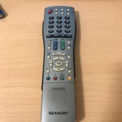 【SHARP】シャープ AQUOS テレビリモコン