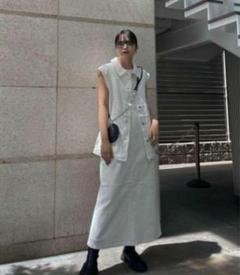Ameri♡4wayデニムセットアップ 2025年最新】ameri vintage デニムセットアップの人気アイテム