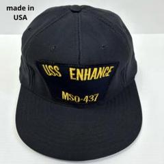 USA製 刺繍デザイン スナップバックキャップ 5パネル 帽子 S126