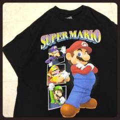 【古着】 スーパーマリオ キャラクターTシャツ M SUPER MARIO