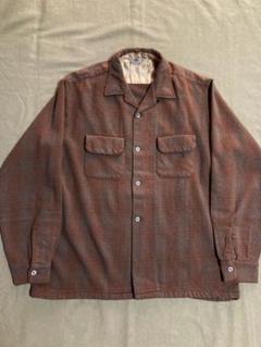 50s ビンテージ Brent オンブレ シャツ