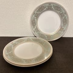 美品　ウェッジウッド　コロンビア　セージグリーン　カレー皿　深皿　２枚セット 美品ウェッジウッドコロンビアセージグリーンカレー皿深皿2枚セット