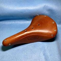 ☆稀少 英国 BROOKS B15 オーバルスタンプ ビンテージ 革サドル