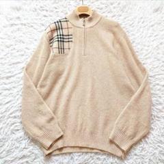 お値下げバーバリーロンドンＢＵＲＢＥＲＲＹ　ＬＯＮＤＯＮニットセーターイタリア製 Burberry LONDON(バーバリーロンドン) 長袖セーター サイズ1 S
